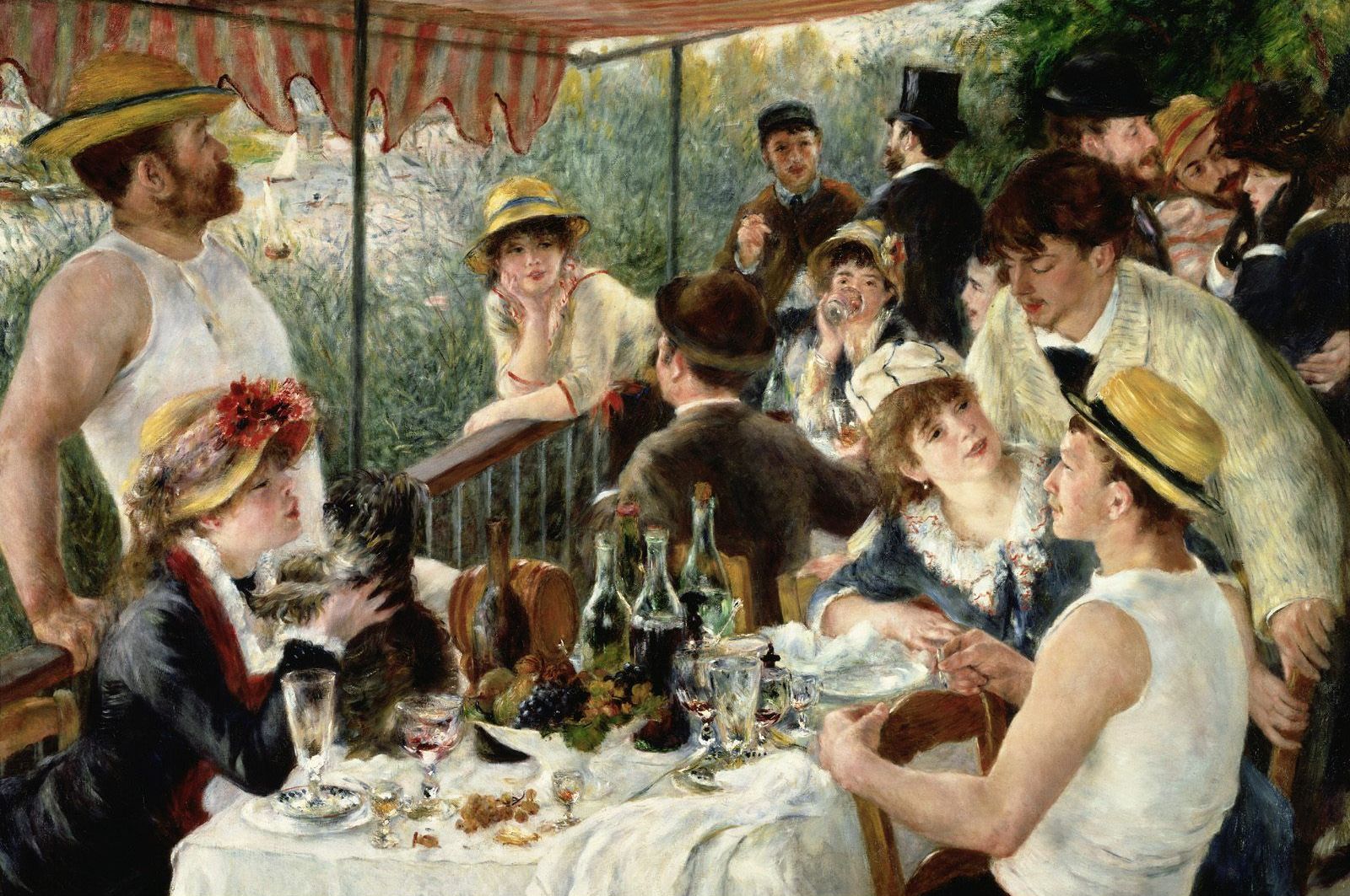 The luncheon of the boating party 1881
